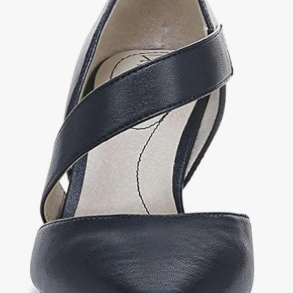 NEW Life Stride Womens Suki Pump Sz 10 wide Navy 2 3/4 heel - Picture 5 of 7